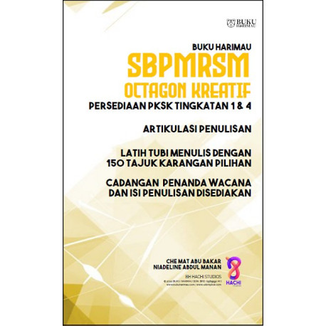Buku Harimau Octagon Kreatif Persediaan PKSK Tingkatan 1 & 4 - Artikulasi Penulisan