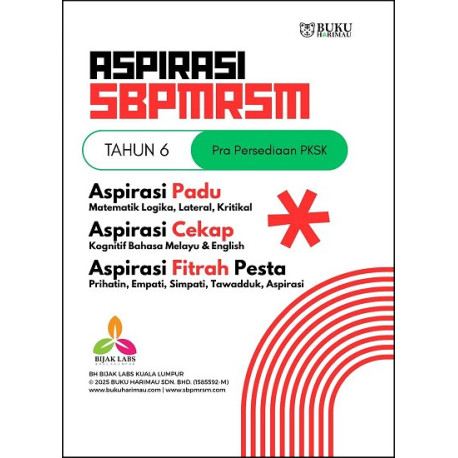 Buku Harimau Aspirasi SBPMRSM Pra Persediaan PKSK Tahun 6
