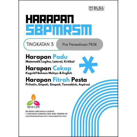 Buku Harimau Harapan SBPMRSM Pra Persediaan PKSK Tingkatan 3